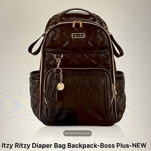 Itzel Ritzy Diaper Bag Backpack-Boss Plus-NEW